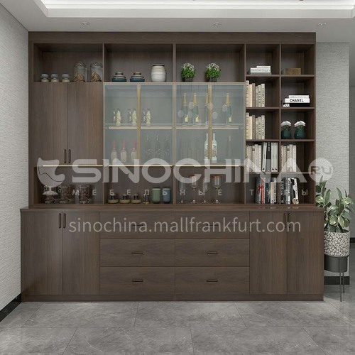 Multifunctional Modern Style Simple Design Double Facing Particle Board Sideboard GF-016